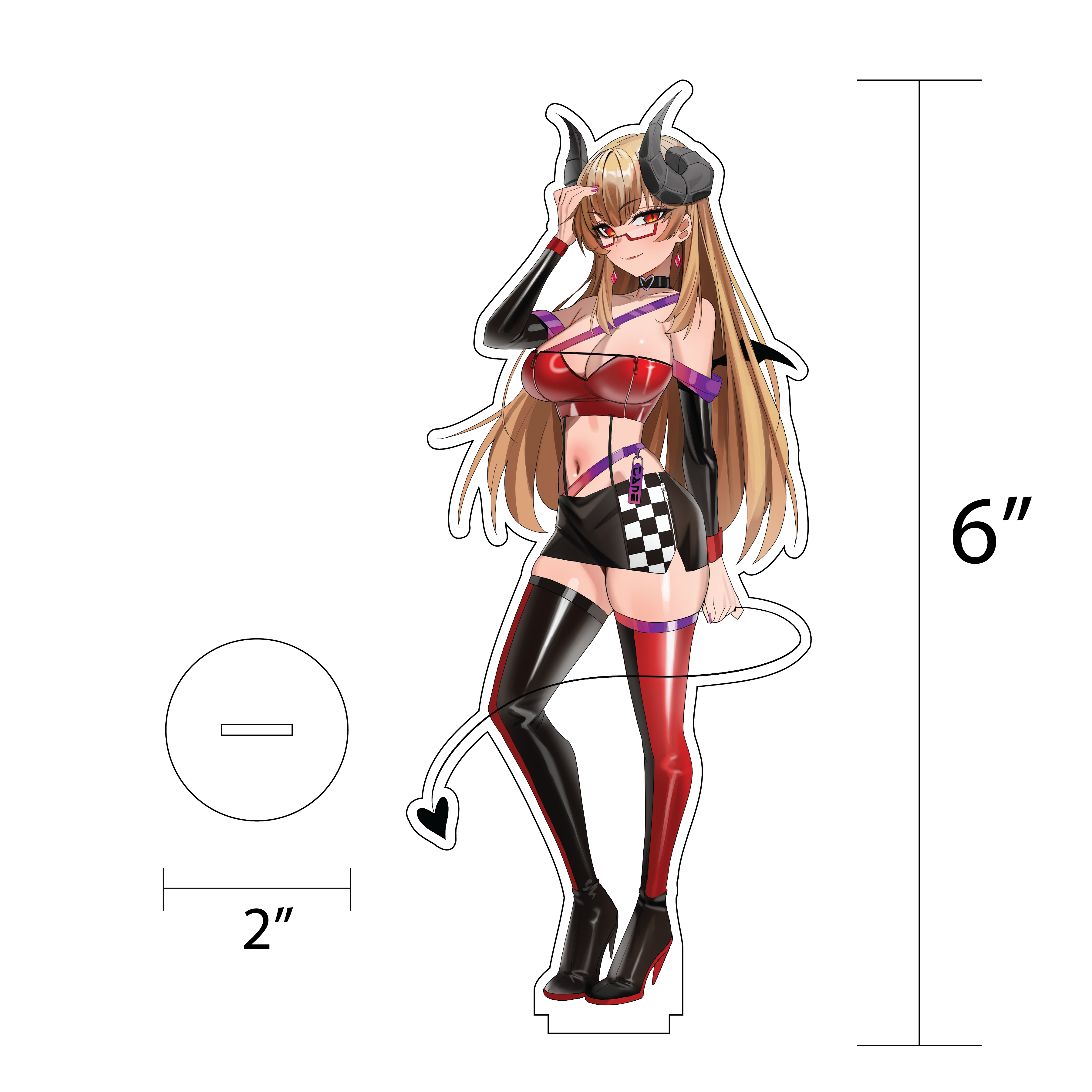 Tane Tenshi Race Queen Acrylic Stand